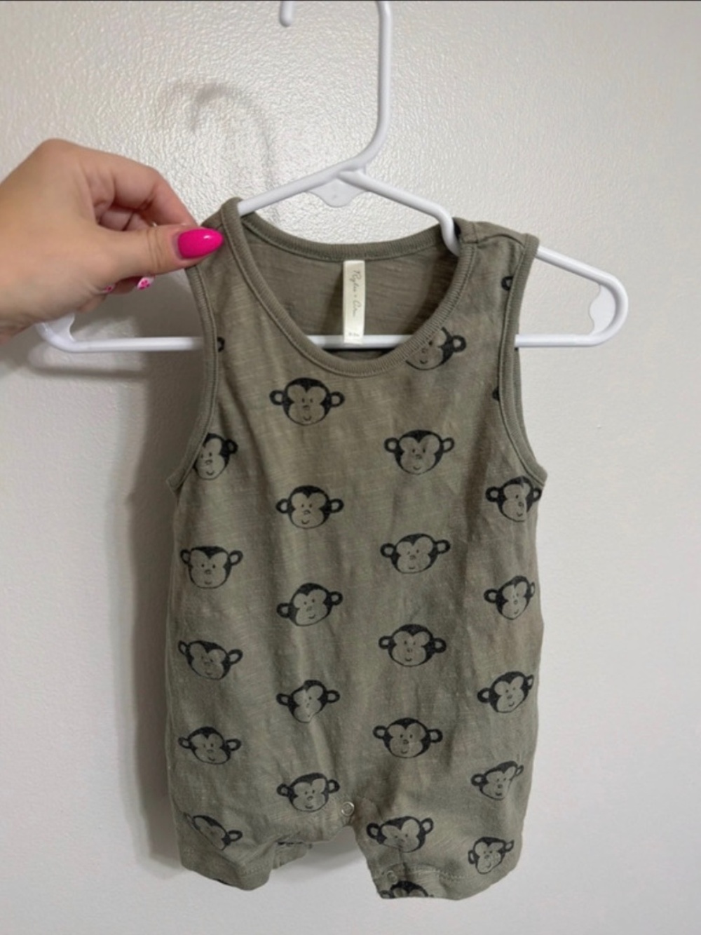 Rylee and Cru monkey romper